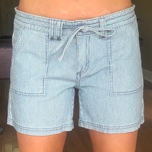 Prana super cute striped blue shorts!!